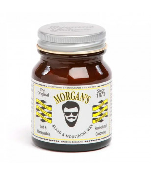 Morgan’s Віск для вусів і бороди Beard And Moustache Wax, 50 гр